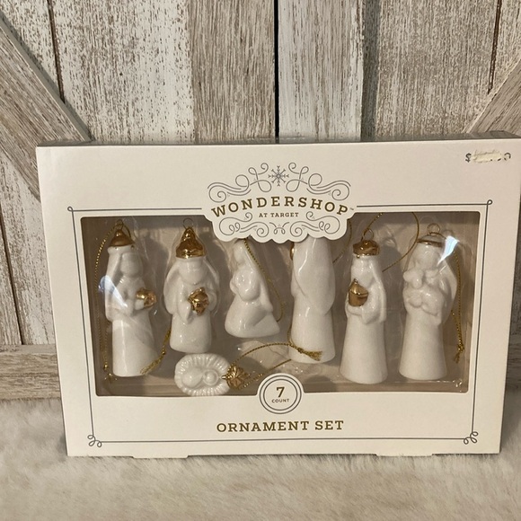Target Wondershop 2022 Christmas Nativity Ornament Set - Picture 1 of 7